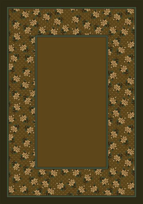 Rambling Rose-05606 Tobacco Ii 3'10"X5'4" Rectangular