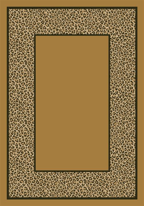 Asmora-04306 Light Leopard 5'4"X7'8" Rectangular