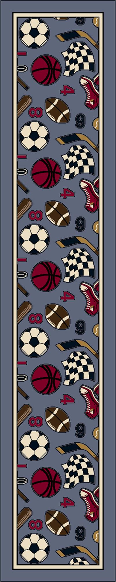 Good Sports-07006 Lapis 2'4"X11'8" Runner