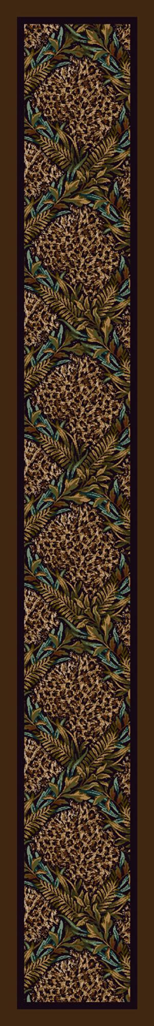 Nakura Trellis-04306 Leopard 2'4"X15'6" Runner