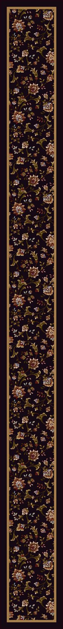 Khorrasan-13006 Onyx 2'4"X23'2" Runner