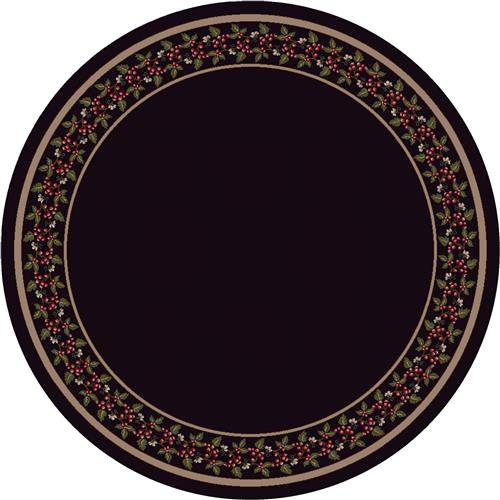 Wildberry-13006 Onyx 7'7"X7'7" Round