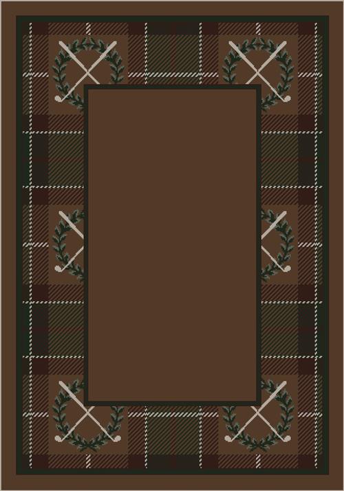 Country Club Border-07000 Spirit 5'4"X7'8" Rectangular