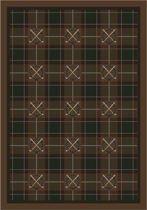 Country Club Field-07001 Repeat 5'4"X7'8" Rectangular