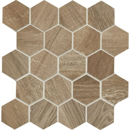 Aequa in Tur Hex Mosaic Tile