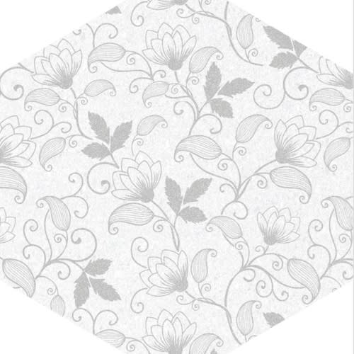 Bauhaus in Floral 9" X 10" Tile