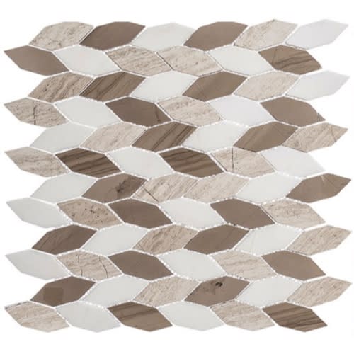Colonial In Bay Colony Long 2 1/2X1 Long Hex