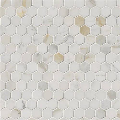 Calacatta Marble in Calacatta Marble - 1 Hexagon Natural Stone