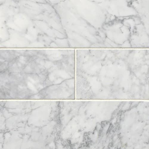 Carrara White In Carrara White - 4X12