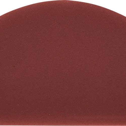 Cursive In Oxblood Mosaic 2"X4" Demilune