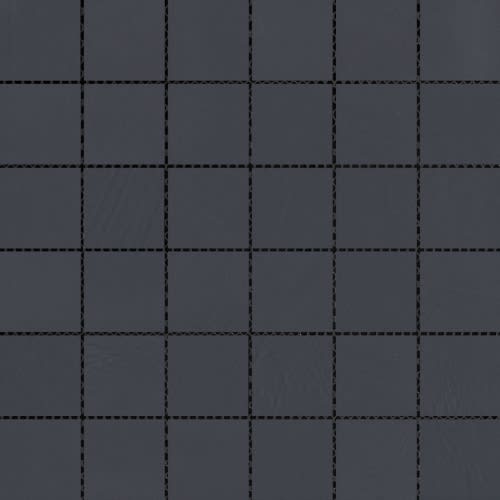 Council In Black 2" X 2" Mosaic Mesh Matte