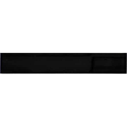 Cristallo In Black - 2" X 12" - Glossy