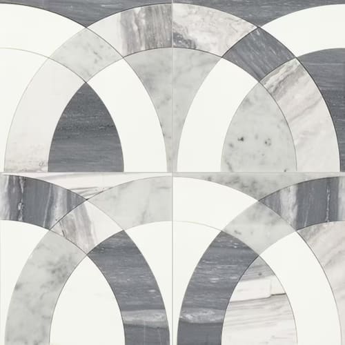 Eclessia Marble In Volakas Blend Arches