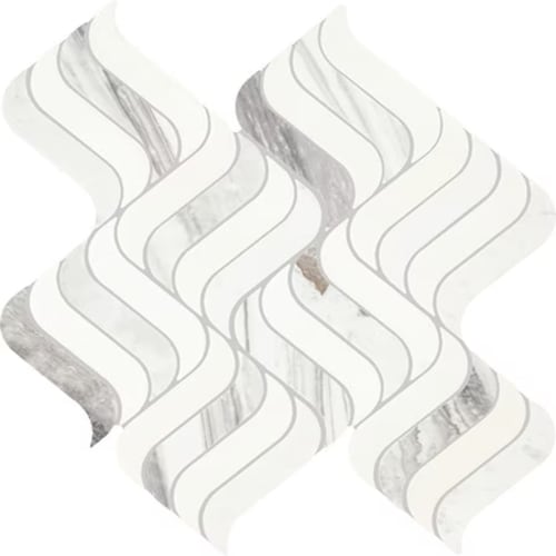 Eclessia Marble In Volakas Blend Wave