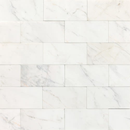 Marble Collection In Contempo White 3X6 Honed