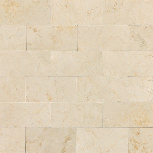 Marble Collection In Crema Marfil Classico 3X6 Honed