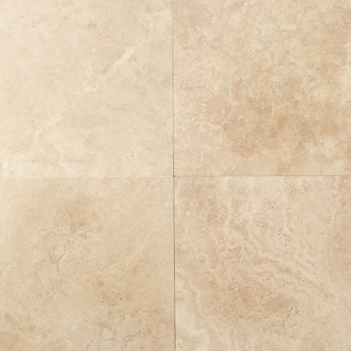 Travertine Collection In Mediterranean Ivory 12X12 Textured