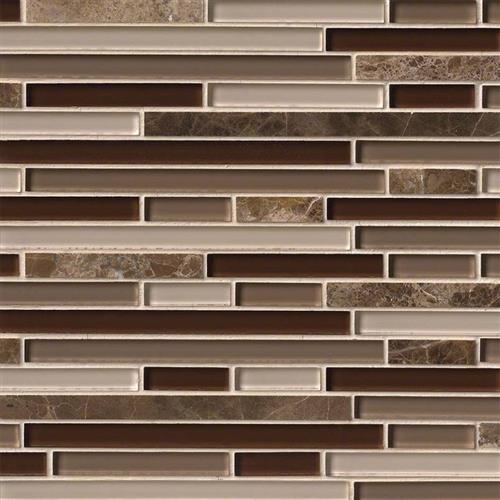 Emperador Dark In Emperador Dark - Verona Interlocking