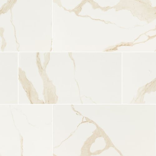 Eden In Calacatta - 12X24 Matte