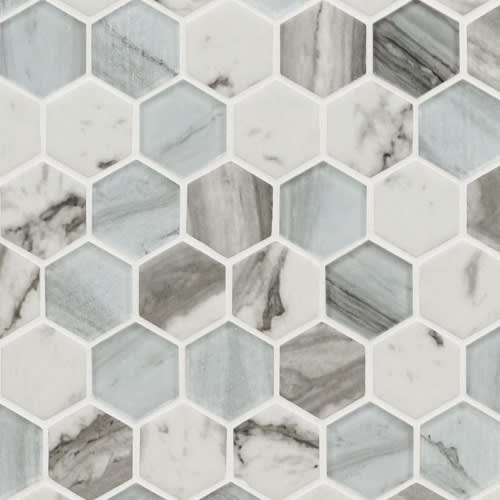 Esperanza In Esperanza 2" Hexagon Mosaic Tile