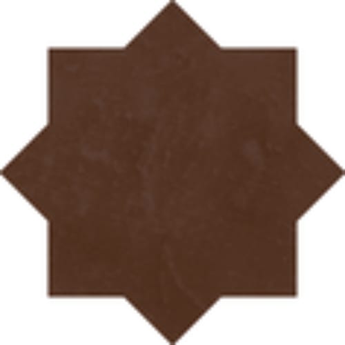 Claymont In Burnt Umber 6.5" X 6.5"