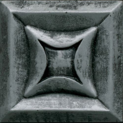 Armor In Forged Steel - Deco 2 X 2 - Style 2