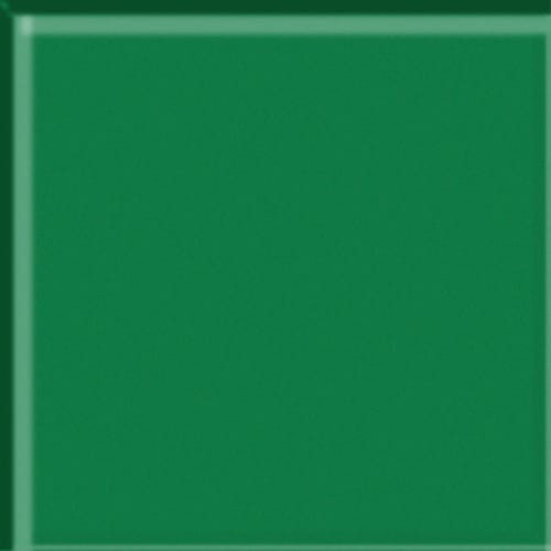 Glass Blox In Green Glow 4"X4"