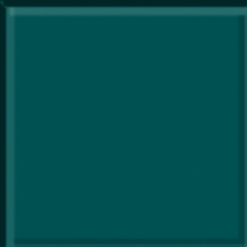 Glass Blox In Vivid Teal 4"X4"