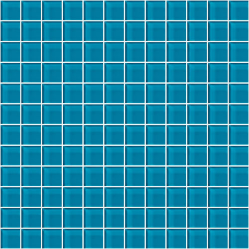 Glass Blox In Mermaid 1"X1"