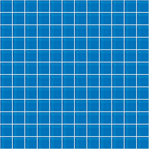 Glass Blox In Blue Grotto 1"X1"