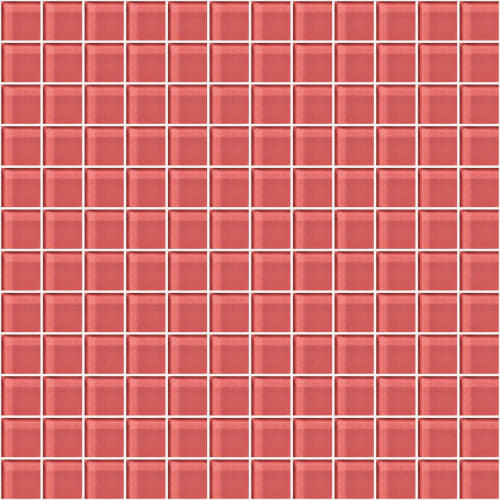 Glass Blox In Rose Aura 1"X1"