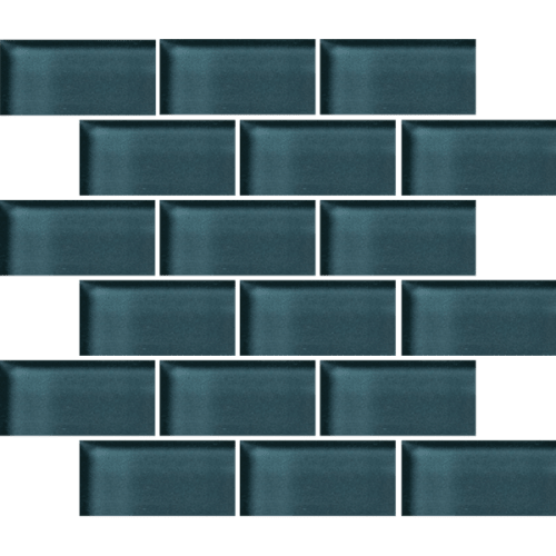 Glass Blox In Ocean Air 2"X4"