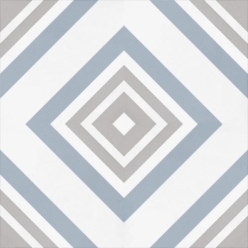 Amalfi Coast in Italiano Kerchief Tile