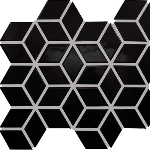 Color Wheel Retro In Black 3D Cube