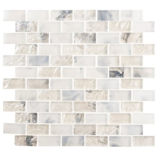 Mykonos Harbor Collection in Kosta Clouds Glass Tile