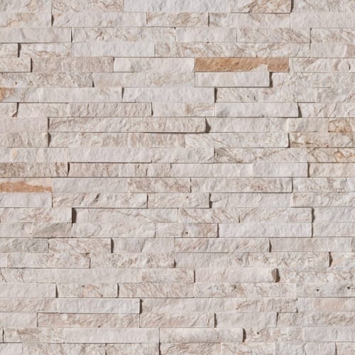 Rockmount Stacked Stone Collection In Royal White Splitface
