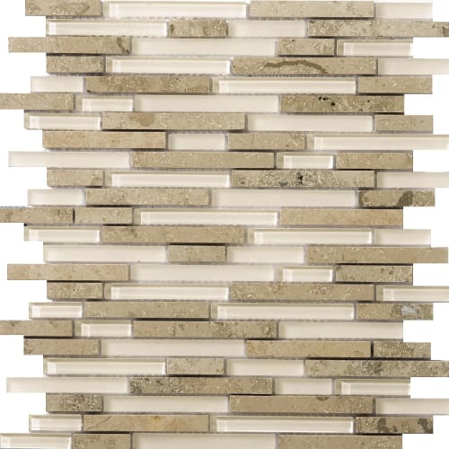 Lucente in Lido / Linear Glass Tile