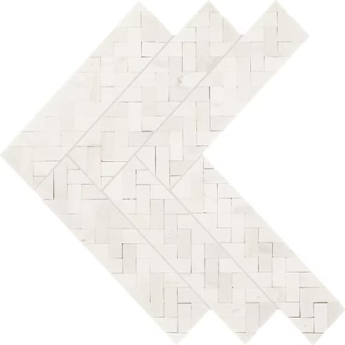 Eclessia Marble In Pacifica Double Herringbone