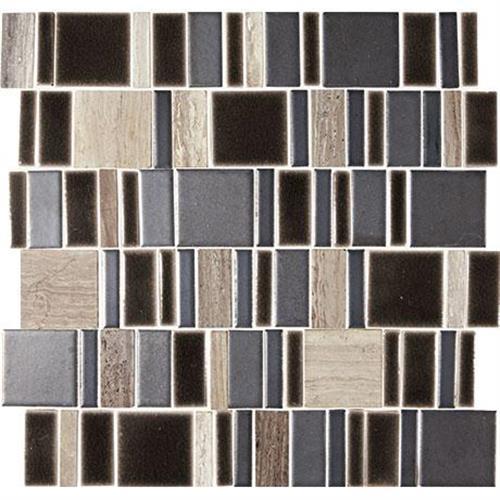 Midpark Mosaics In Shadow Mosaic (Square 2"Xrandom) - 13X13