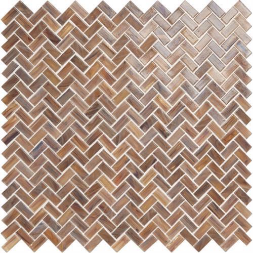 Novelty in Tortoise Glass Tile