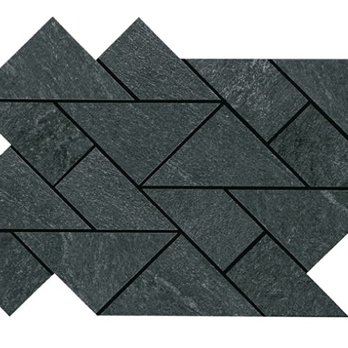 Owen Stone In Teddy Triangle Mosaic 8 1/2"X14 1/2"