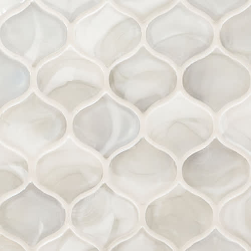 Pearla in Pearla Arabesque Glass Tile