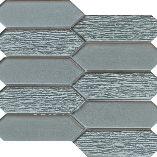 Picket in Blue Glass Tile