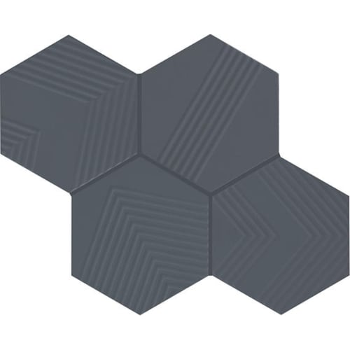 Rhyme And Reason In Indigo Hexagon