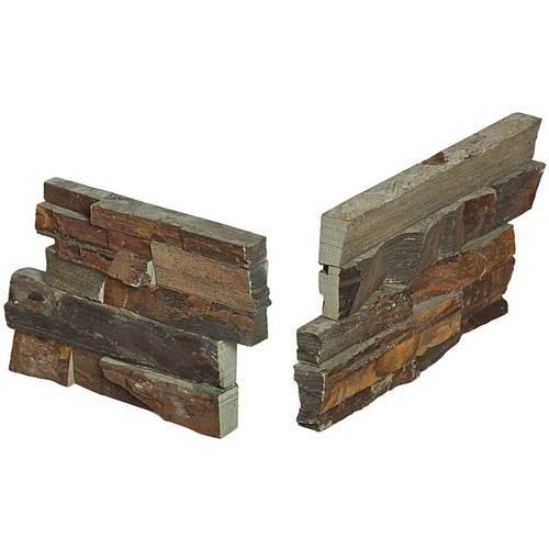 Stacked Stone In Tibetan Slate (Stacked Stone Corner)