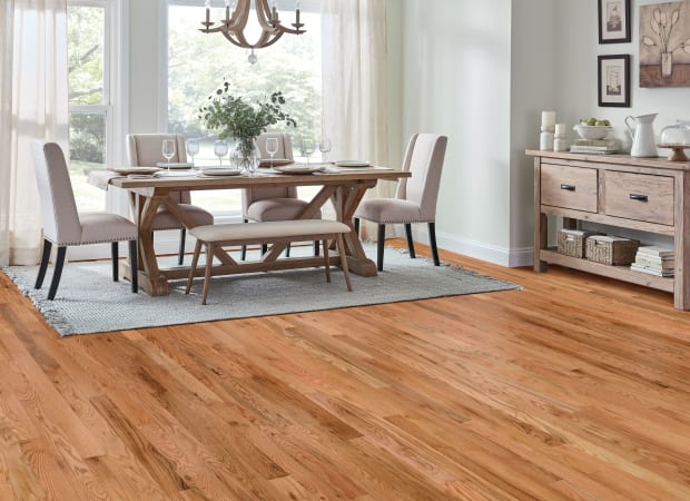 St. Vincent Red Oak Solid in Red Oak Natural 3-1/4" | Bruce