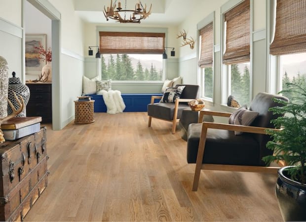 Barnwood Living White Oak Solid in Summers 4" | Bruce
