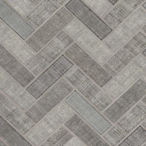 Textalia in Herringbone Glass Tile