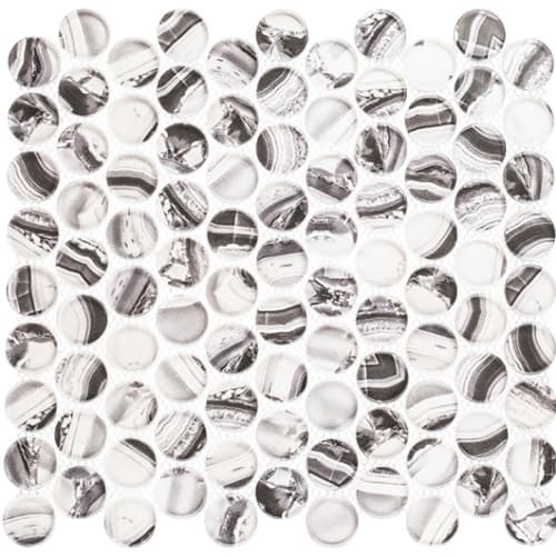 Spheres Collection in Artik Blend Glass Tile