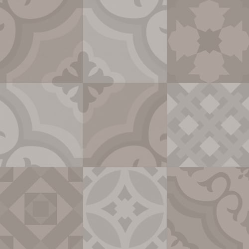 Tritontuff In Cement Tile Whisper